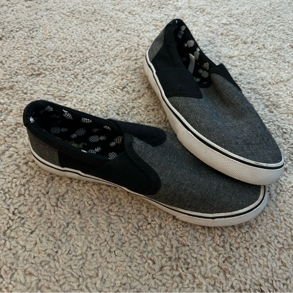Cat and Jack slide on canvas loafers